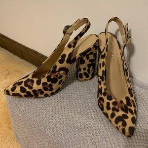 Nasty Gal Leopard Heels
